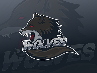 Esport Logo Wolves Design #2