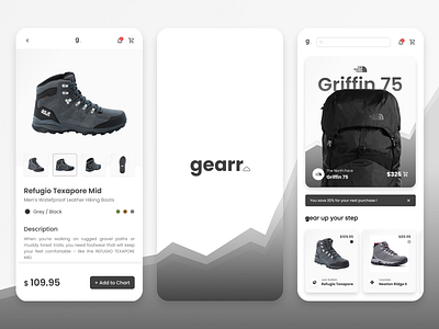 Outdoor Gear Ecommerce - Mobile App