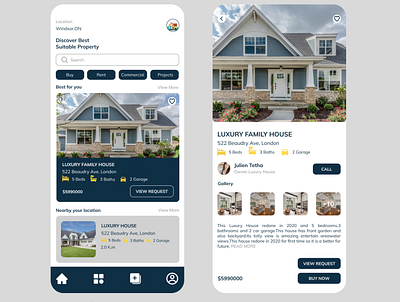 Property Trade App app app designing branding design designer graphic design illustration logo mobileapp ui