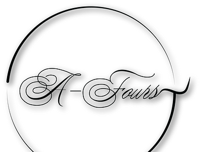 A-Fours design illustration logo