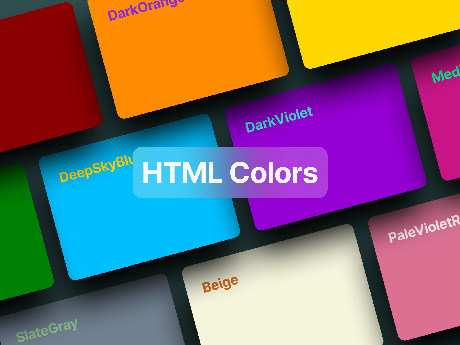 Freebie HTML/CSS colors palette by Alexander Olssen on Dribbble
