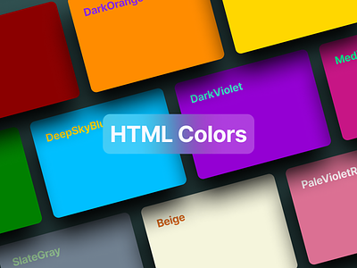 Freebie | HTML/CSS colors palette