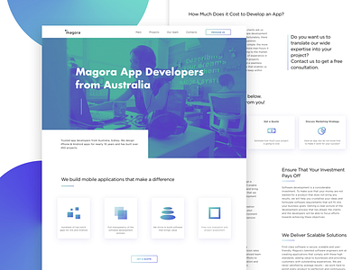 Magora main page (Australia)