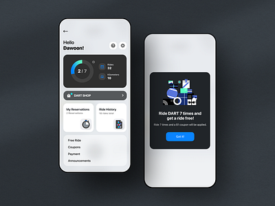 DART 2.0 app branding design graphic design illustration ui ux vector