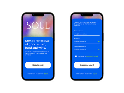 Daily UI Challenge / 001 / Sign Up