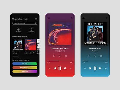 Daily UI Challenge / 009 / Music Player