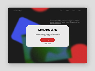 Daily UI Challenge / 015 / Pop-Up