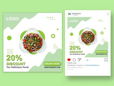 Food | Social Media Post Design