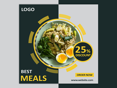 Meals | Social Media Post Design