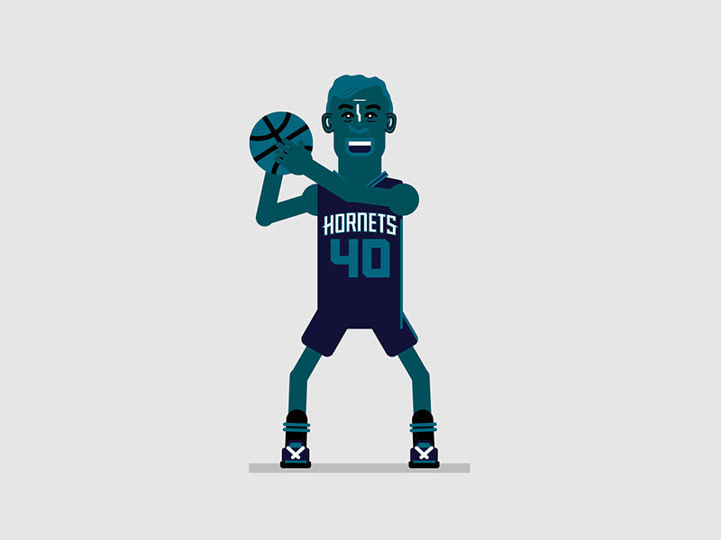 Cody Zeller animation basketball character charlotte cody zeller hornets motion nba