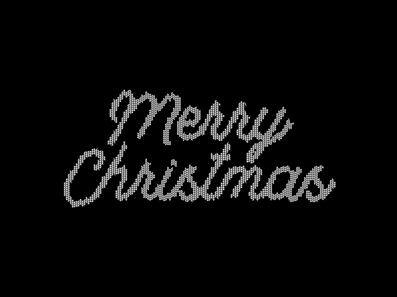 MERRY CHRISTMAS christmas gif holiday merry sweater type typography xmas