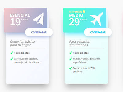 Pricing table design flat minimal pricing table vector web website