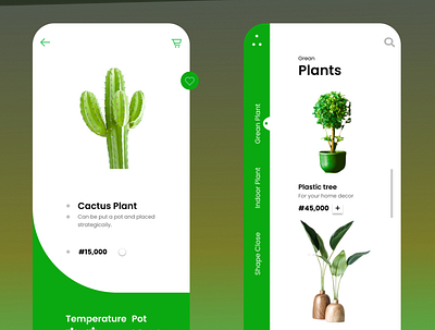 PLANT APP app branding design icon ui ux vector