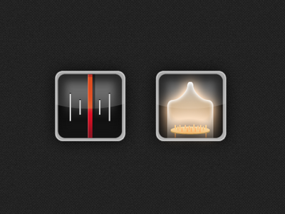 Valve and Indicator Icons dial icons iphone valve