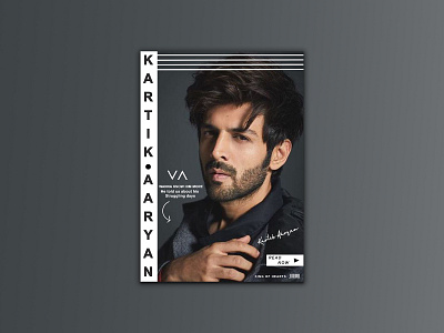 BOLLYWOOD MAGAZINE COVER branding graphic design