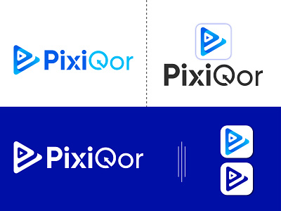 PixiQor Logo Design