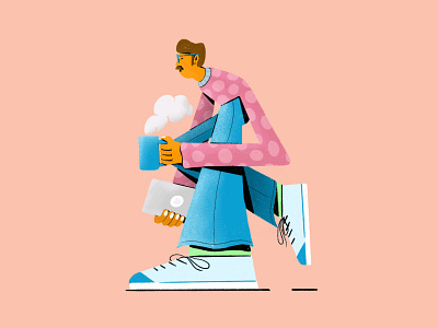 Coffee Break design graphic design illustration