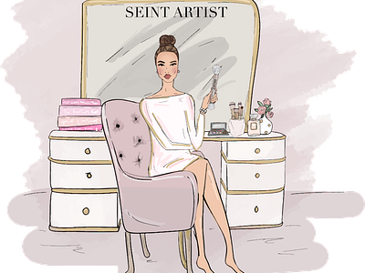 Fashion Illustration for Seint Artist