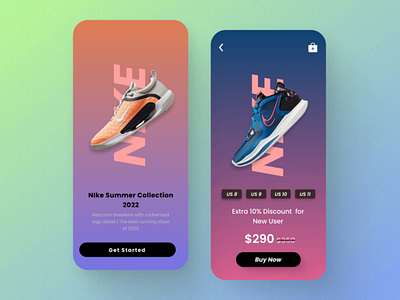 Nike App UI Redesign