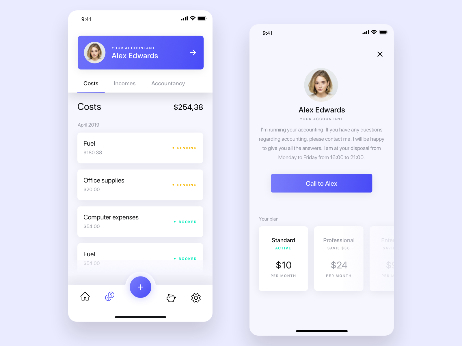 Invoices and accounting app concept 💰 by Mateusz Mól for The Software ...