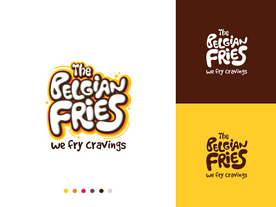 The Belgian Fries Logo Design branding graphicdesign identity design logo logodesign logodesigner logoinspiration minimal typography vector