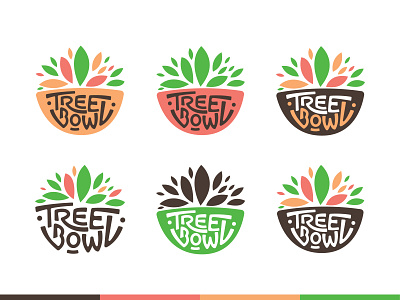 Tree Bowl Emblem brand identity branding branding design design flat design graphicdesign logo logo design logodaily logodesigner logotype typography ui vector