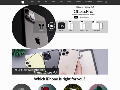 Remix of iPhone site