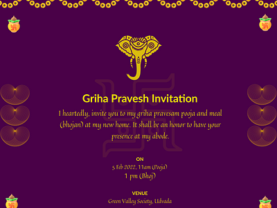 Invitation card