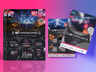 Movistar Arena 360° Communication - Branding