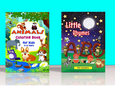 Children Book Cover Design amazon kdp coloring book cover ebook cover fantasy book cover illustration kindle cover paperback cover