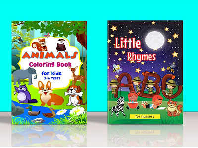Children Book Cover Design amazon kdp amazon kindle book cover design children book coloring book cover ebook cover illustration kids activity book kindle cover paperback cover