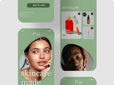 Pai Skincare redesign