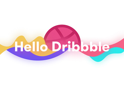 ¡Hello Dribbble! android apps bogota debut design hello dribbble ios motion movil sketchapp ui ux