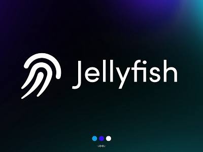 Jellyfish Logo animal animal logo brand branding design identity illustration logo ui vector