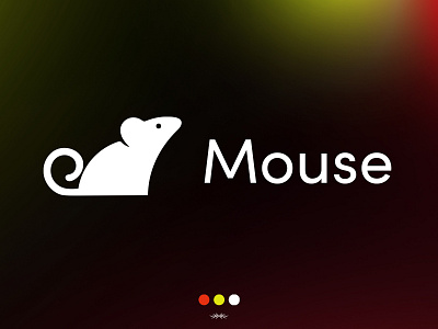 Mouse Logo animal animal logo brand branding design identity illustration logo ui vector