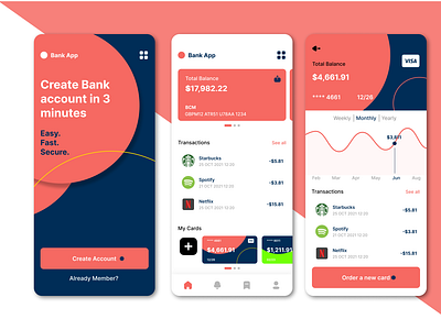 Bank App Design