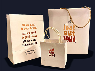 Loaf out Loud : branding concept - package design
