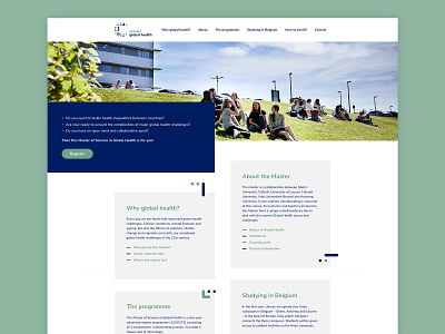 Part of the homepage color design photoshop ux webdesign