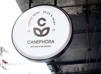 Canephora Coffee House barista brand branding cafe café coffee coffee shop design drink food graphic design illustration logo logotype ui vector visual id