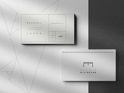 Studio Milímetro architecture brand branding design fibonacci graphic design logo logotype vector visual id