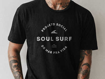 Social Project - Soul Surf ( ONG ) brand branding design graphic design illustration logo logotype surf t shirt visual id