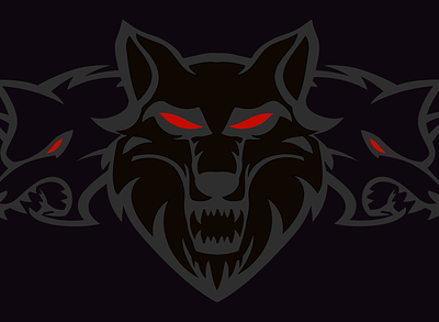 SRT Hellhound Redeye: Cerberus Edition automotive branding car charger design dodge dog graphic design hellcat icon logo marketing wolf