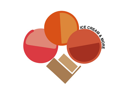 Coolio Ice Cream Logo - Version 2 branding design graphic design illustration logo typography vector