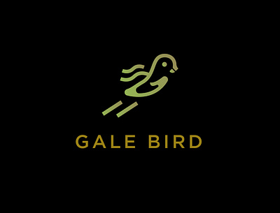 Gale bird logo design abstract logo brand identity branding creative logo design illustration professional logo ui vector