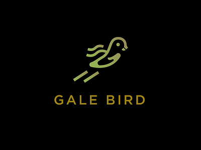 Gale bird logo design