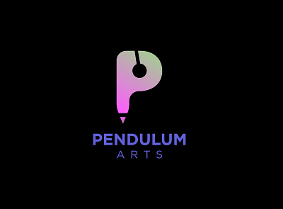Pendulum art logo design abstract logo brand identity branding creative logo design illustration logo professional logo vector
