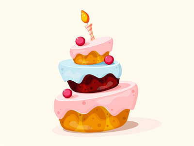 Cake illustration