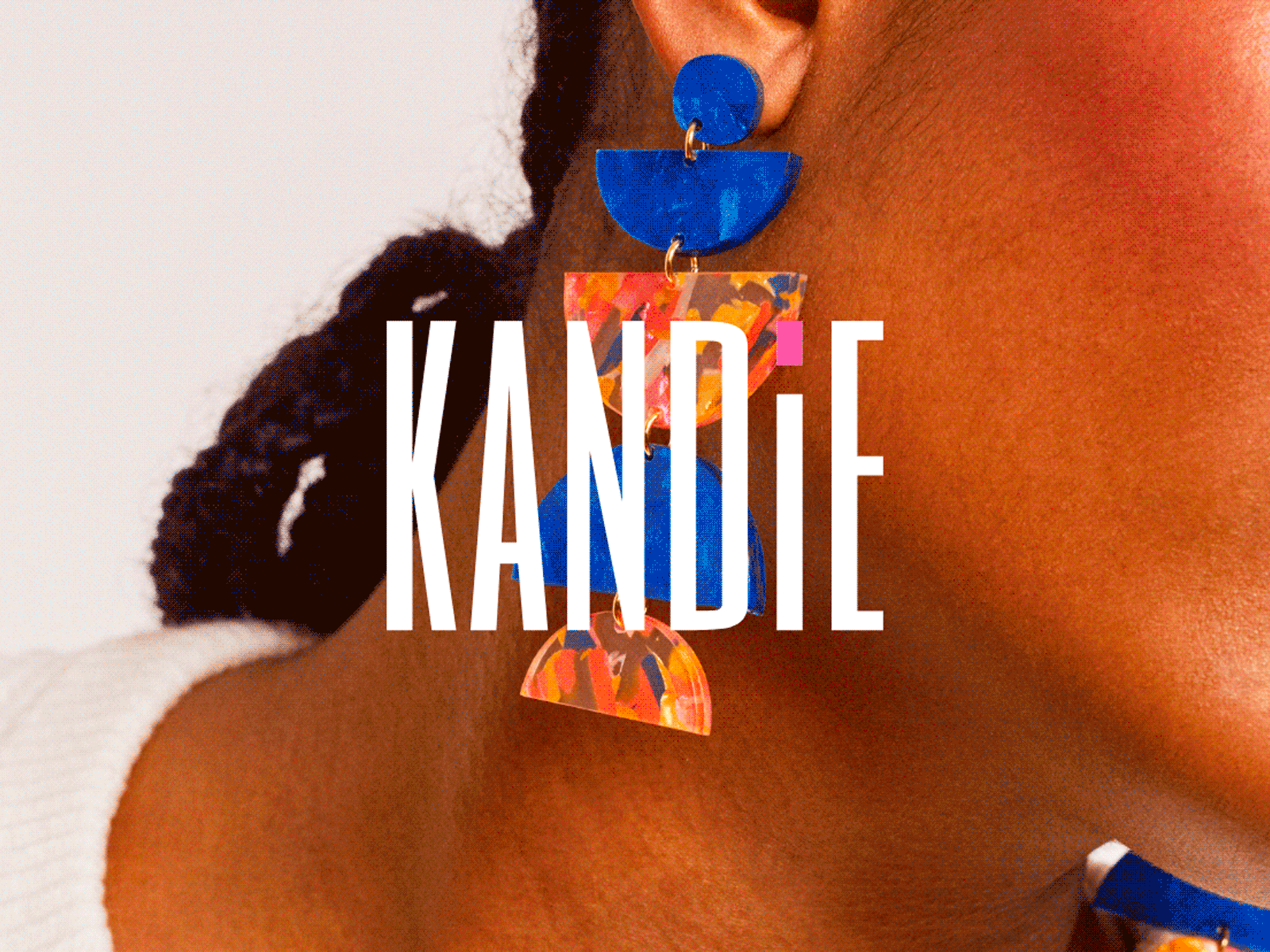 Kandie: brand identity art direction branding design graphic design logo