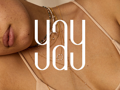 Yay: Brand identity art direction branding fashion graphic design jewelry logo logotype