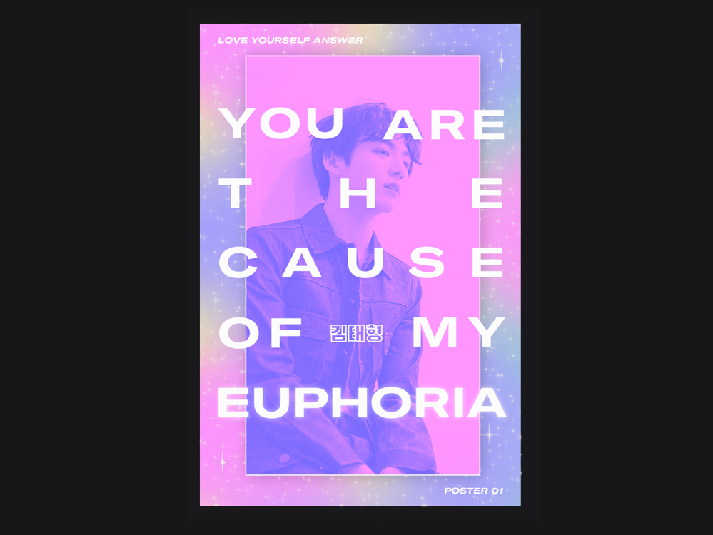 BTS Euphoria by Danielle Lacambra on Dribbble